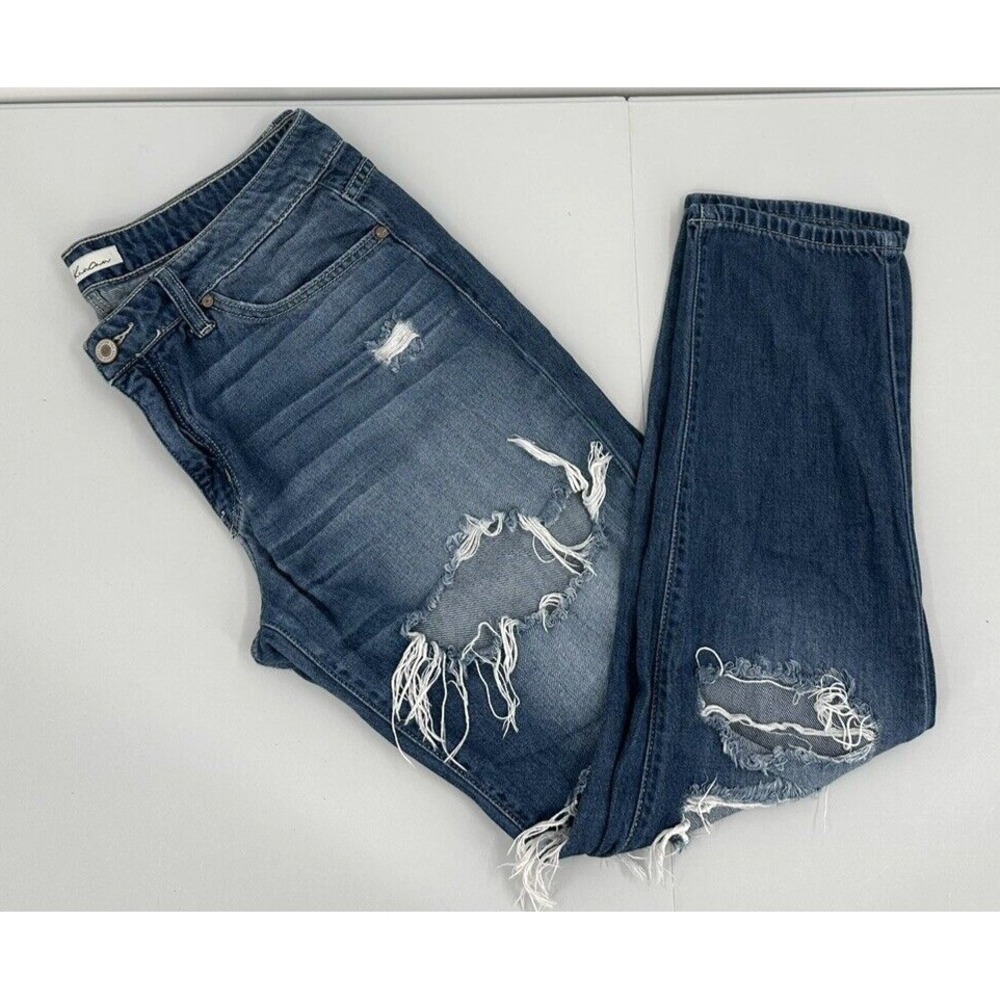 KANCAN ESTILO DISTRESSED SKINNY JEANS‎ Women's Size 11 X 29